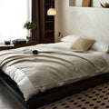 Le Plaid Coton et Lin – tissage naturel, 150 × 200 cm