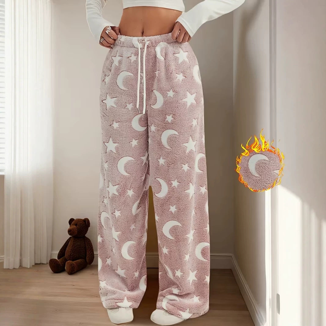 Le Pantalon du Soir – flanelle doublée polaire
